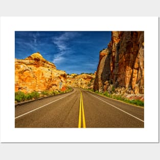 Utah Route State 12 Scenic Drive Posters and Art